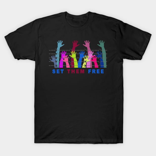 Set them free T-Shirt by Obehiclothes